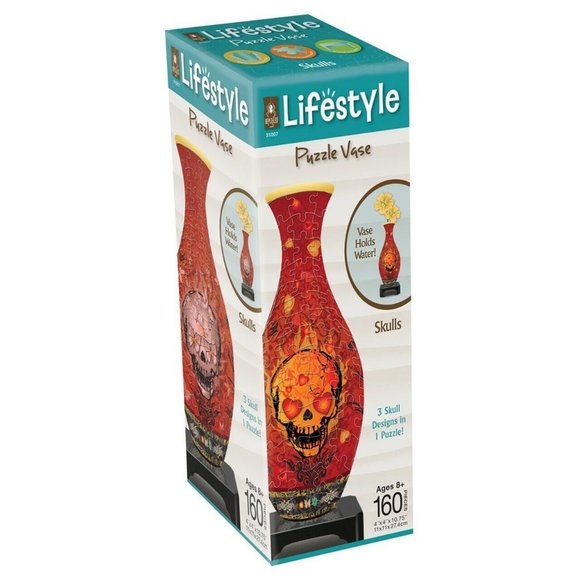Introducing the Amazing Lifestyle Day of the Dead Vase Puzzle - Picture 1 of 3